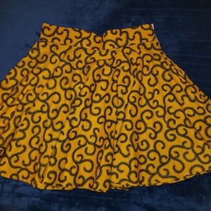 Custom Ankara Print Circle Skirt